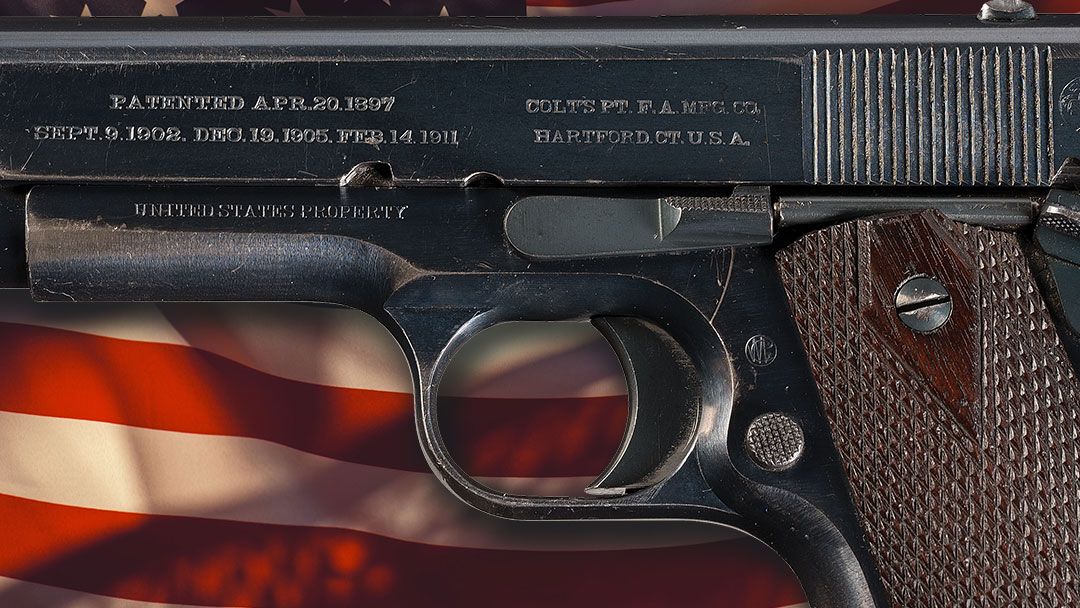 Very-fine-early-production-U.S.-Colt-Model-1911-pistol