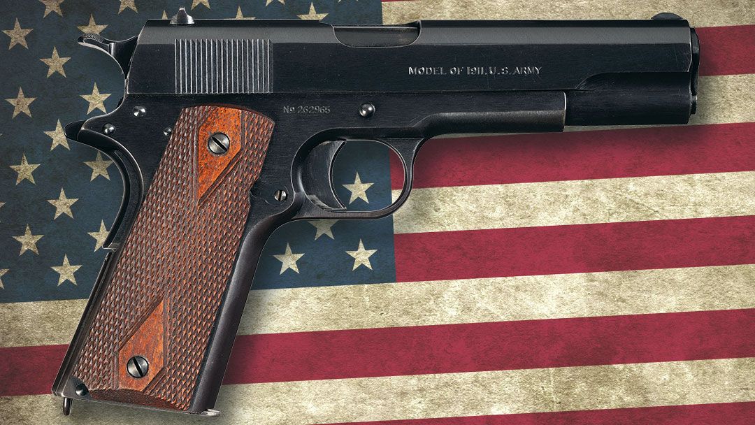 World-War-I-U.S.-contract-Colt-Model-1911-pistol
