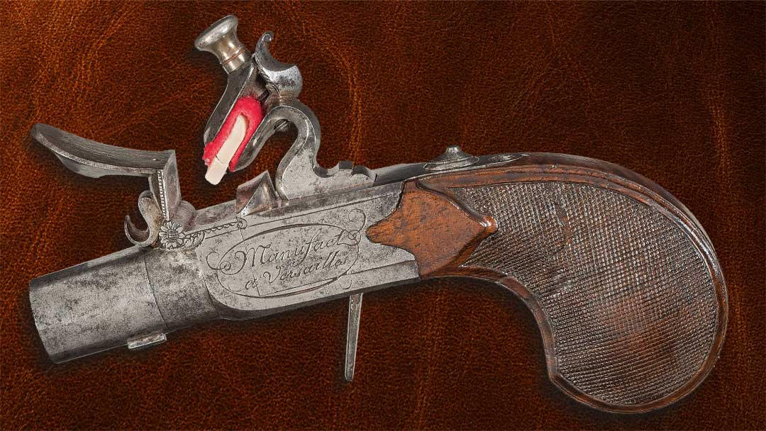 Boutet-Versailles-Boxlock-Flintlock-Pocket-Pistol