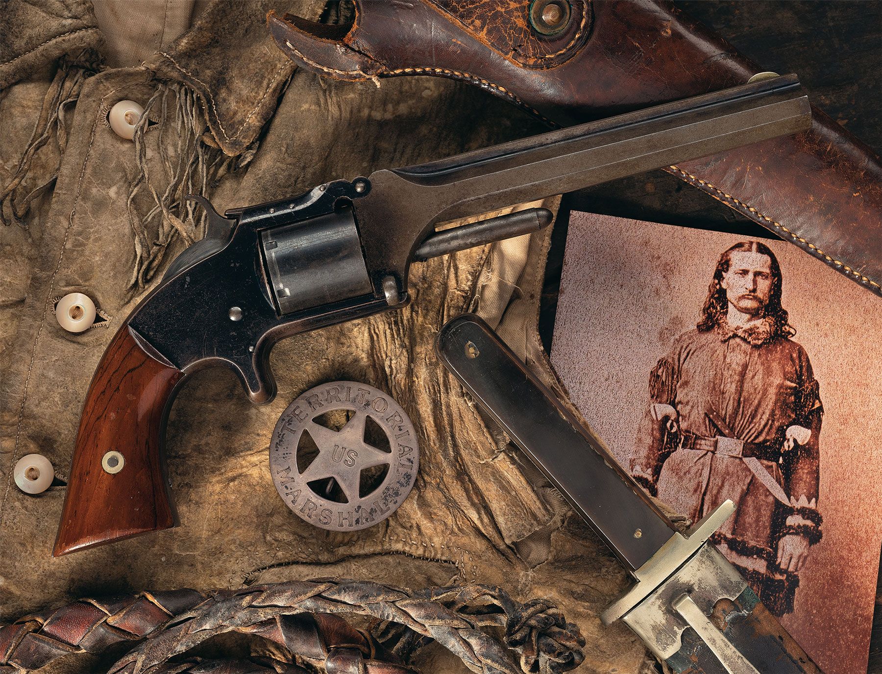 Wild Bill Hickok's Historic Smith & Wesson Model No. 2 Old Army Revolver to Auction this August
