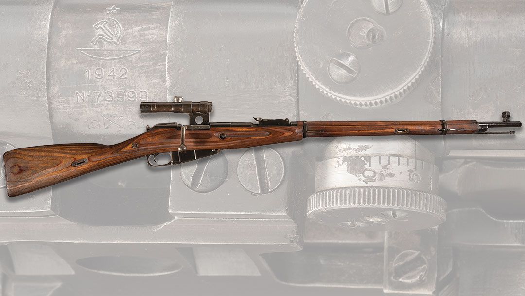 Soviet-Izhevsk-Model-91---30-Mosin-Nagant-Bolt-Action-Sniper-Rifle
