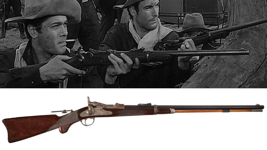 Springfield-trapdoor-rifles-were-common-in-the-era