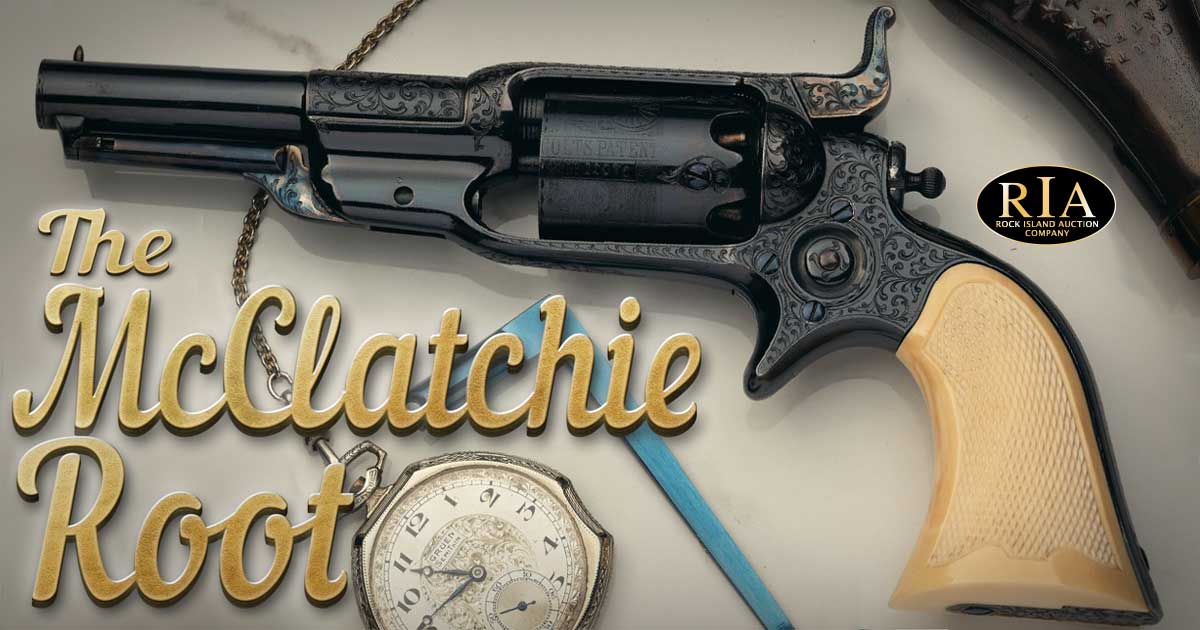 The McClatchie Root: A Mint Condition Colt 1855 Sidehammer Pocket Revolver
