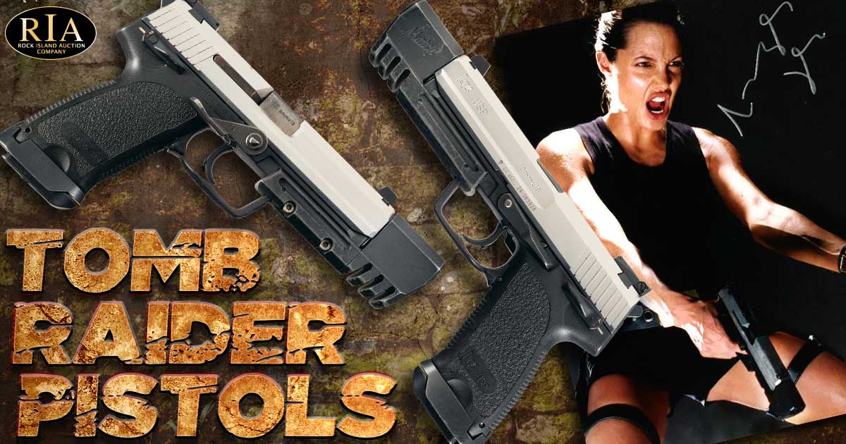 Tomb Raider Guns: Lara Croft Pistols