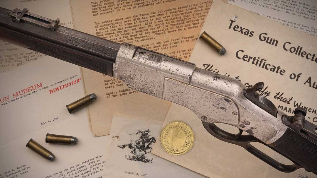 1-of-1000 Winchester Texas Gun Collector Association a rifle that helped win the West