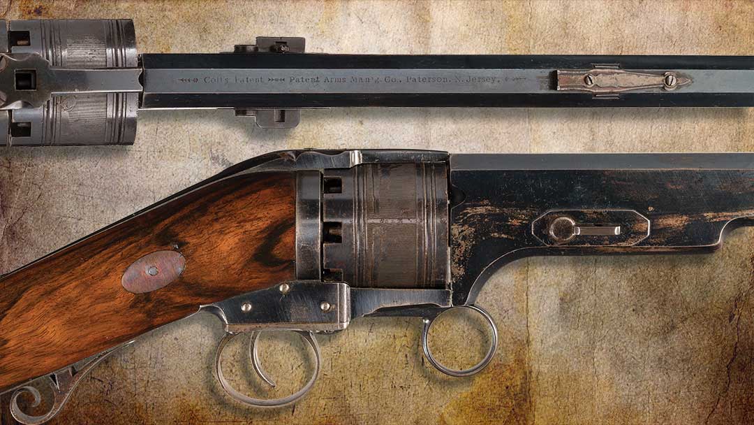 Colt-Paterson-First-Model-Ring-Lever-Percussion-Revolving-Rifle