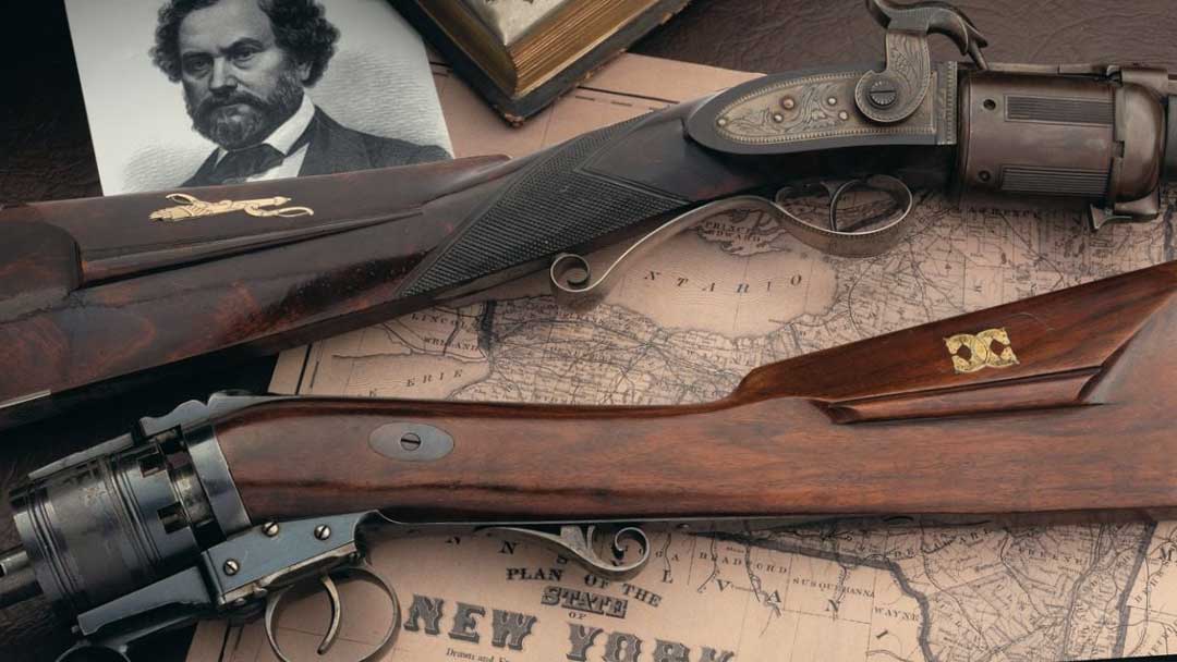 Colt-Paterson-and-Miller-revolving-rifle