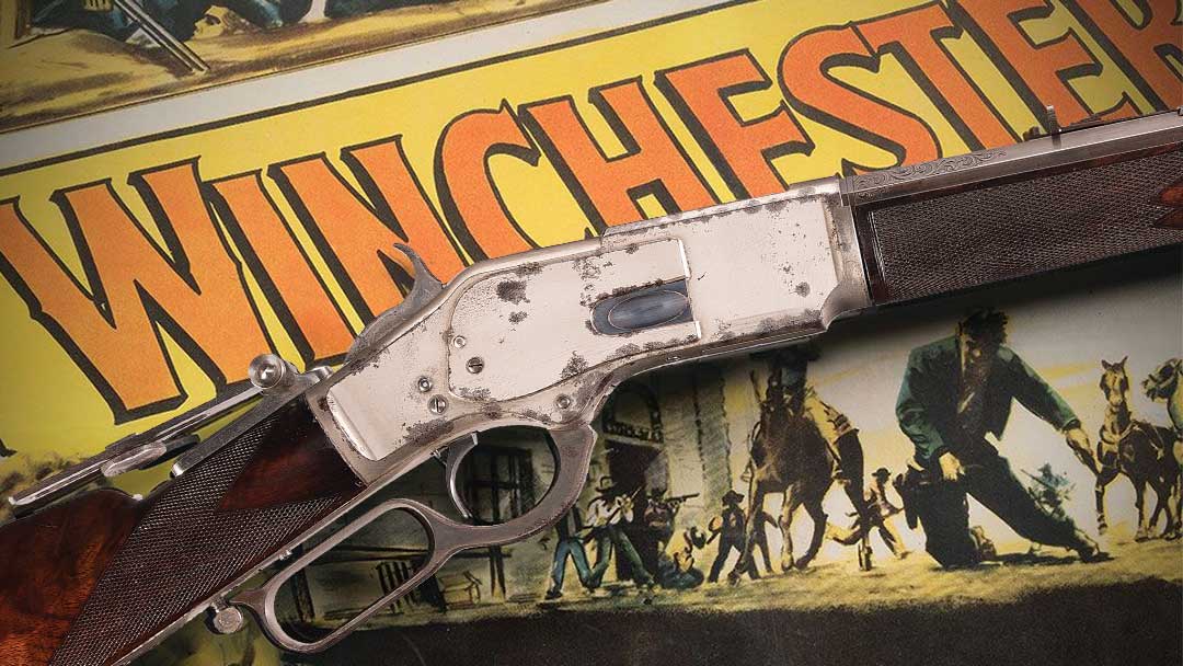 Winchester 1 of 100 1873 rifle an American that won the West