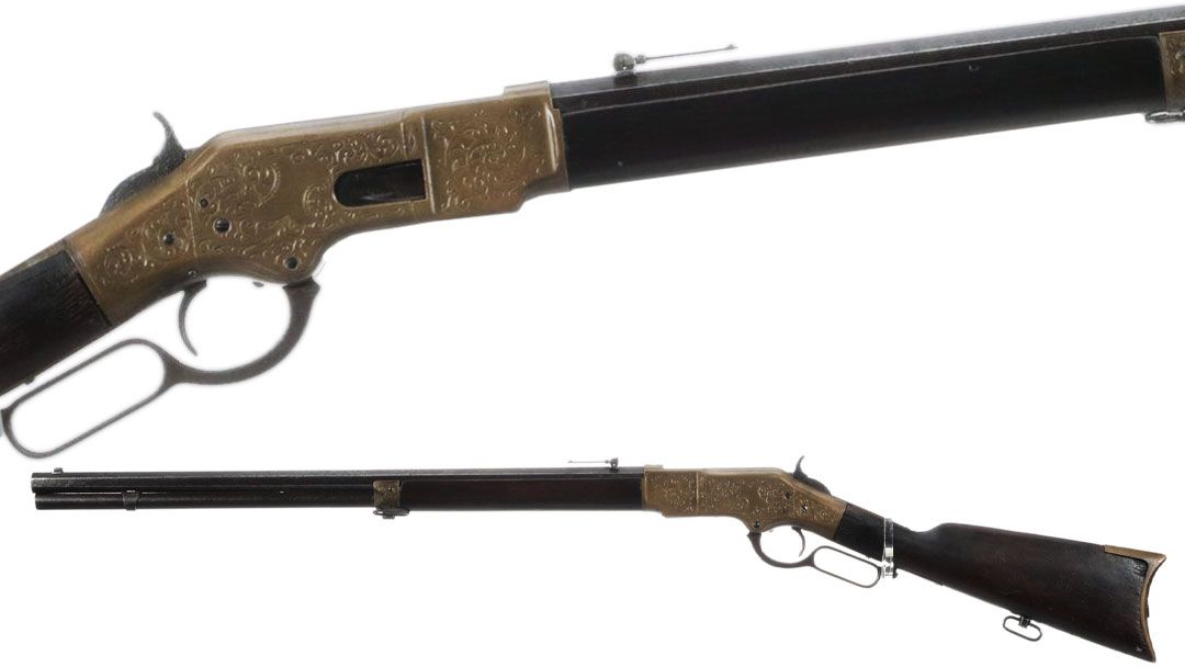 Engraved Winchester Model 1866 a must have rifle