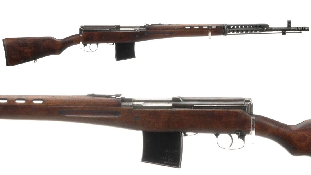 Soviet-Izhevsk-Model-1940-SVT-Tokarev-Semi-Automatic-Rifle