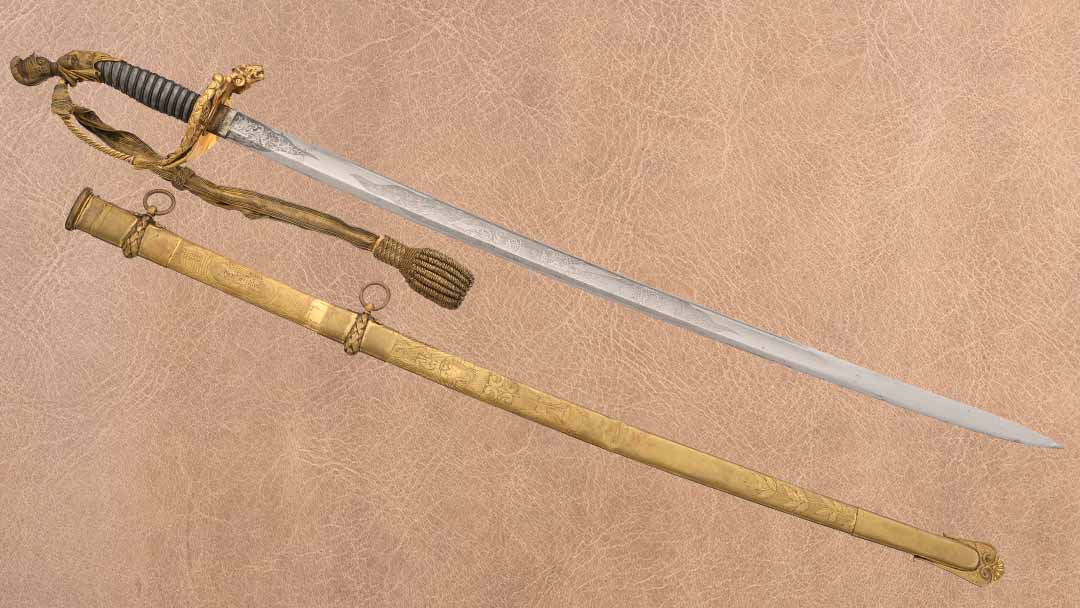 Sword-with-scabbard