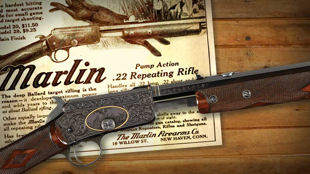 Marlin-No-20-pump-action-takedown-rifle