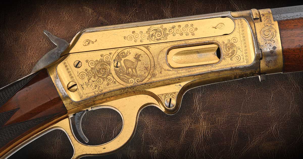 Marlin-gold-engraved-rifle