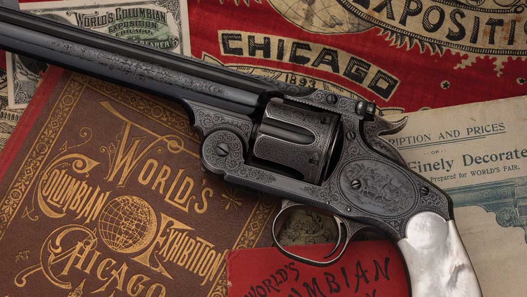 1893-Worlds-Fair-Young-Engraved-Smith-and-Wesson-New-Model-No.-3-Revolver