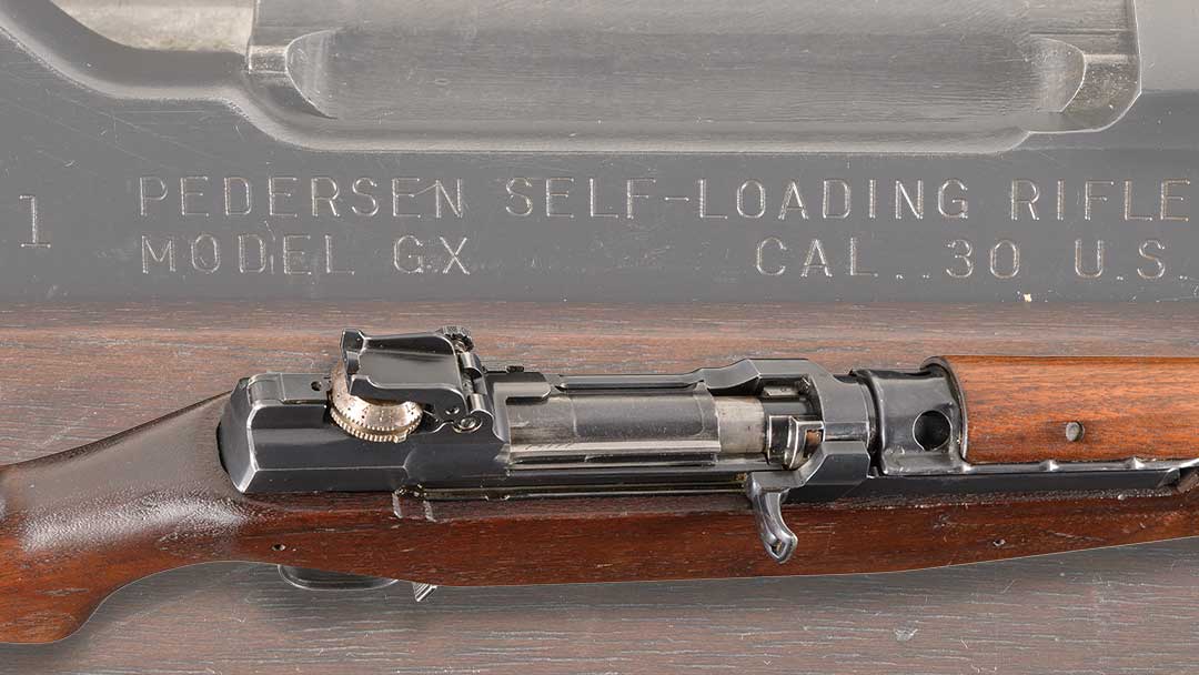 Pedersen-GX-rifle-serial-number-1-one-of-the-rarest-guns