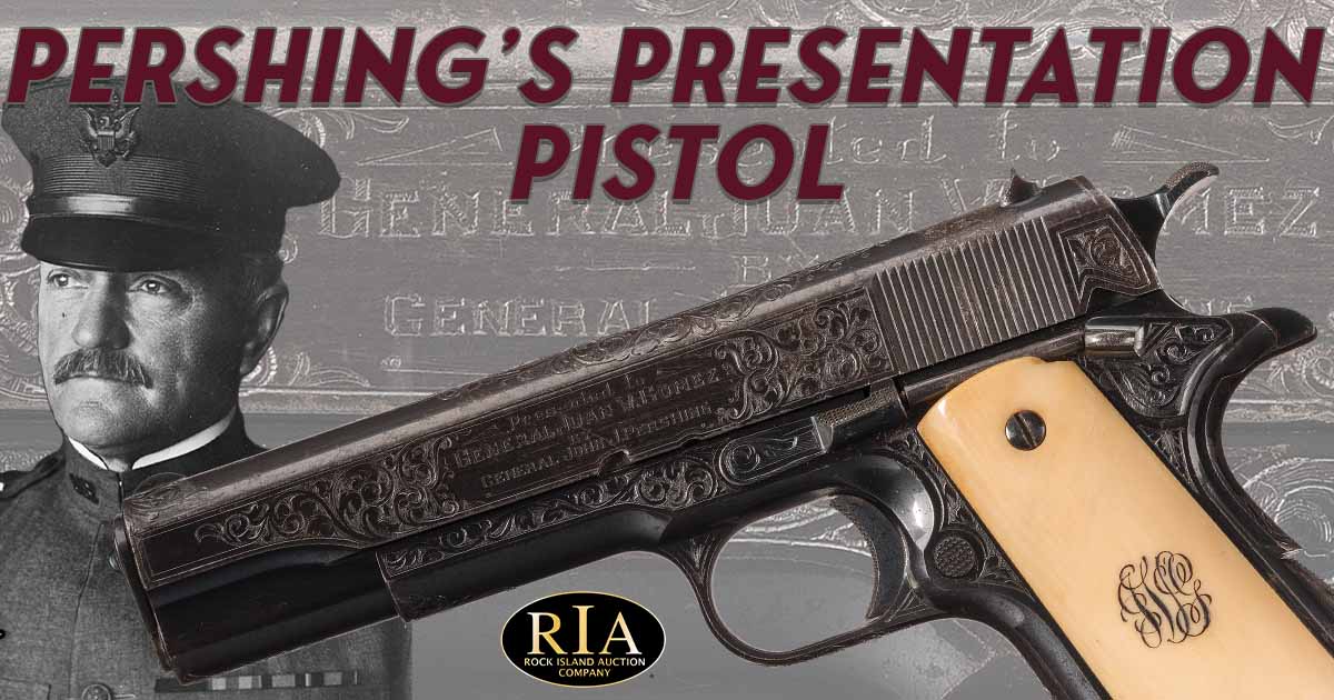 General Pershing's Presentation Pistol to Venezuela's President