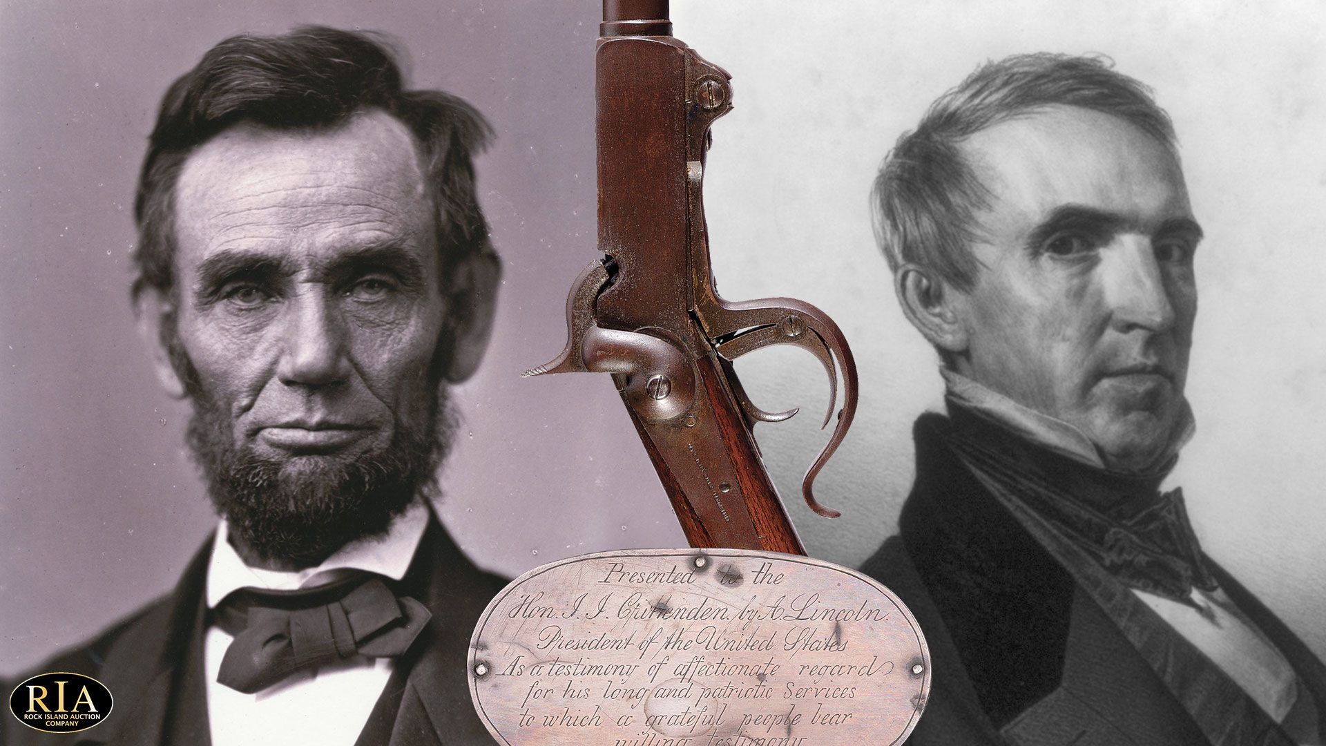 Abraham Lincoln's Presentation Carbine to Rep. John Crittenden