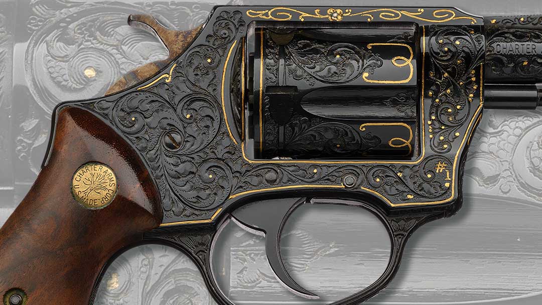 Serial-Number-1-Al-Herbert-Exhibition-Quality-Engraved-and-Gold-Inlaid-Charter-Arms-Undercover-Double-Action-Revolver