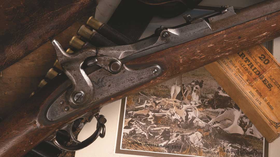 The Trapdoor gun nickname was used for many single shot Springfield rifles