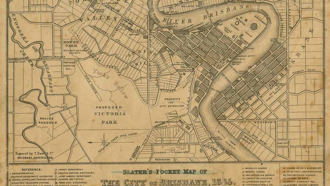 Brisbane-1865-map