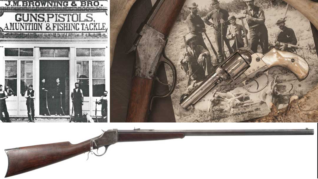 Winchester-Model-1885-High-Wall-Rifle-John-Browning-invention
