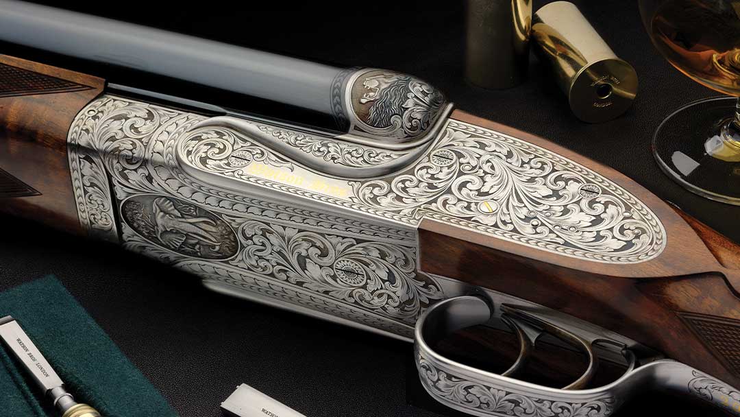 Peter-Spode-Signed-Gold-Inlaid-and-Dangerous-Game-Scene-Engraved-Watson-Brothers-4-Bore-Sidelock-Ejector-Double-Rifle