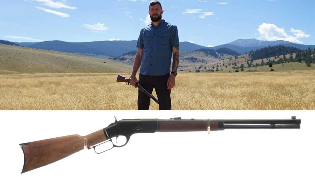 Uberti-Winchester-1873-lever-action-rifle-an-option-for-deer-hunting-in-IL-2023-deer-season