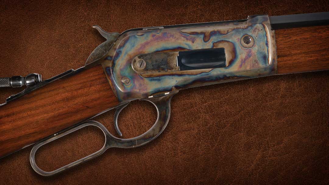 Excellent-Antique-Winchester-Model-1886-Lever-Action-Rifle-with-Very-Attractive-Casehardened-Frame-and-Factory-Letter