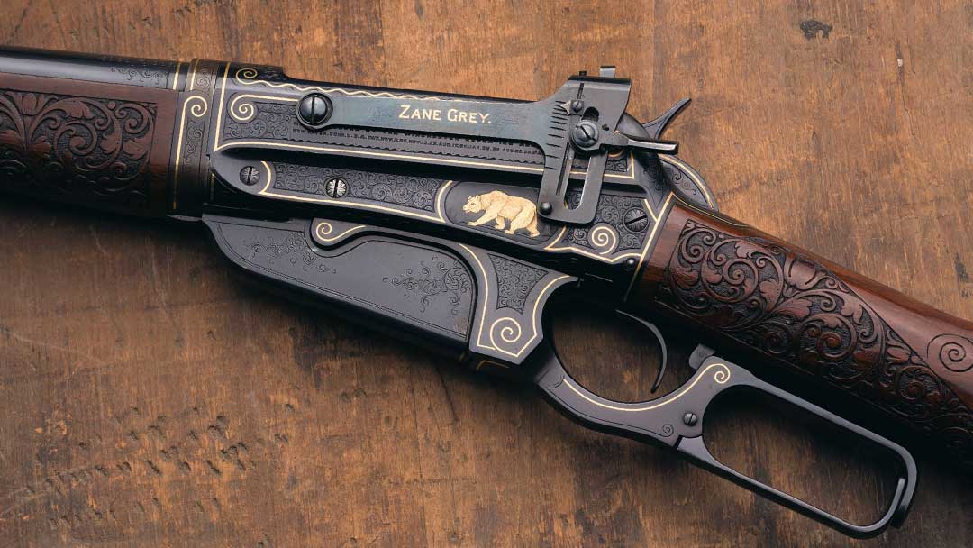 Zane-Grey-gun-a-gold-engraved-Winchester-Model-1895