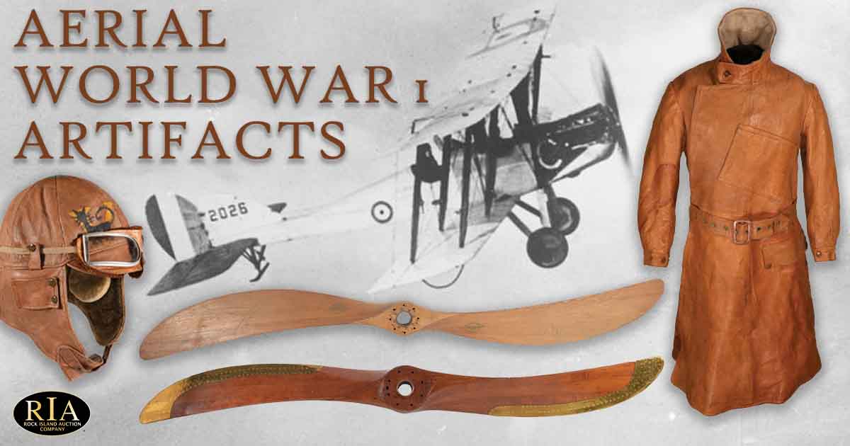 Aerial World War 1 Artifacts from the Dawn of Dogfighting