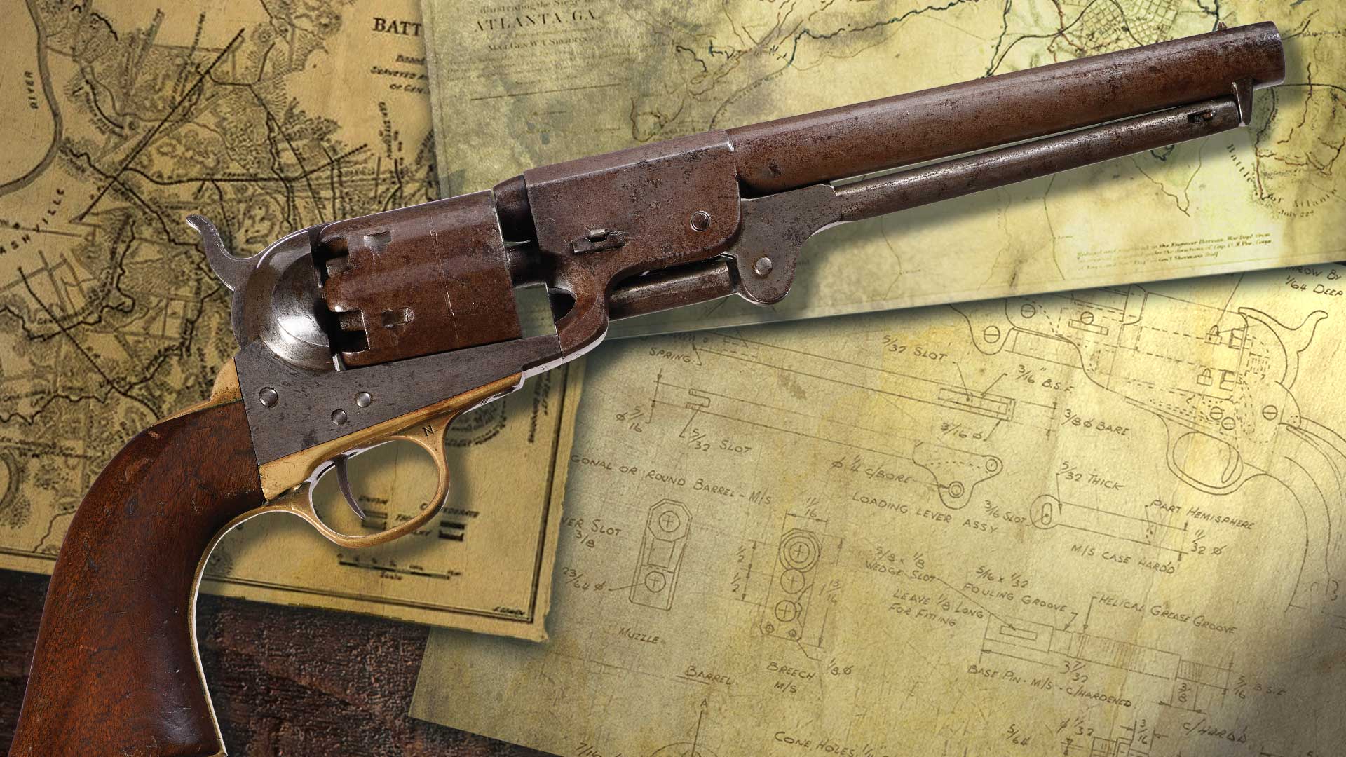 Civil-War-Confederate-Leech-and-Rigdon-Percussion-Revolver