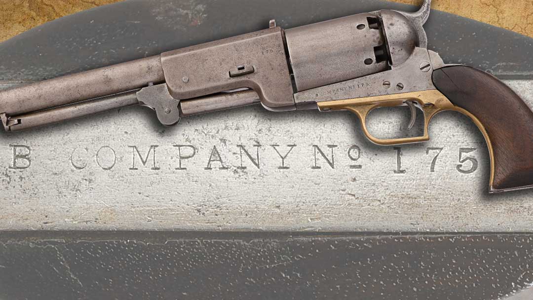 Colt-Walker-Revolver-B-Company-No-175-close-up-grip-bottom