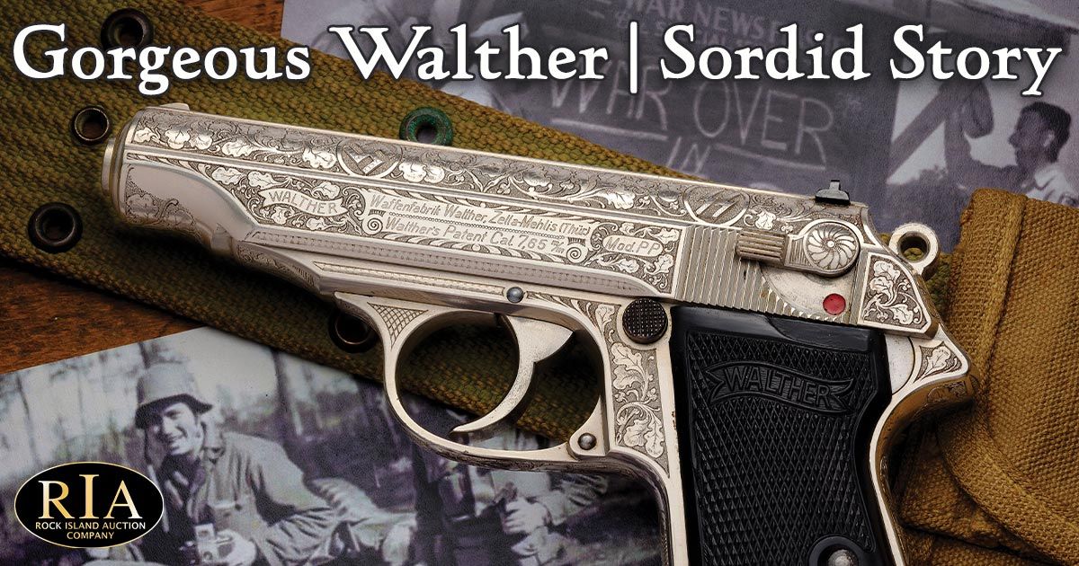 Gorgeous Walther PP and the Villain Behind It