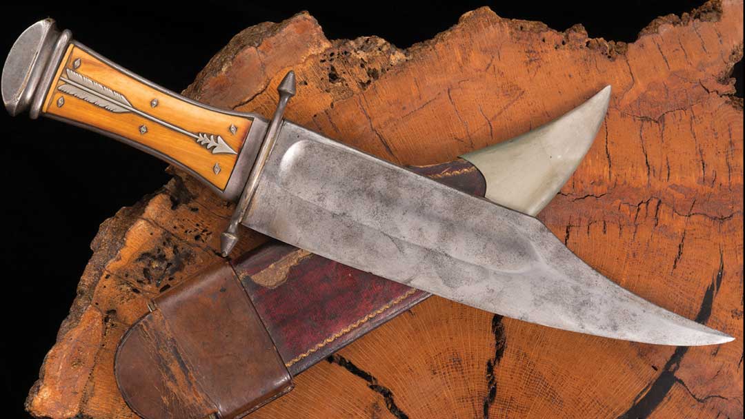Large-Chevalier-New-York-Bowie-Knife-with-Sheath