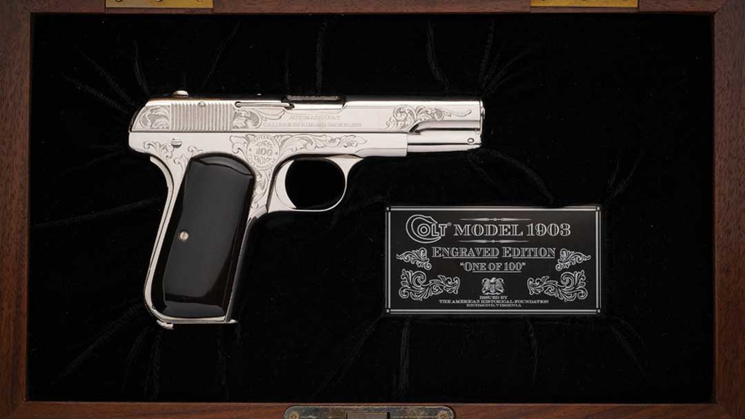 engraved-coltamerican-historical-society-model-1903-pistol