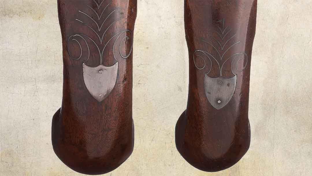 flintlock-pistol-pair-engraving-on-grip