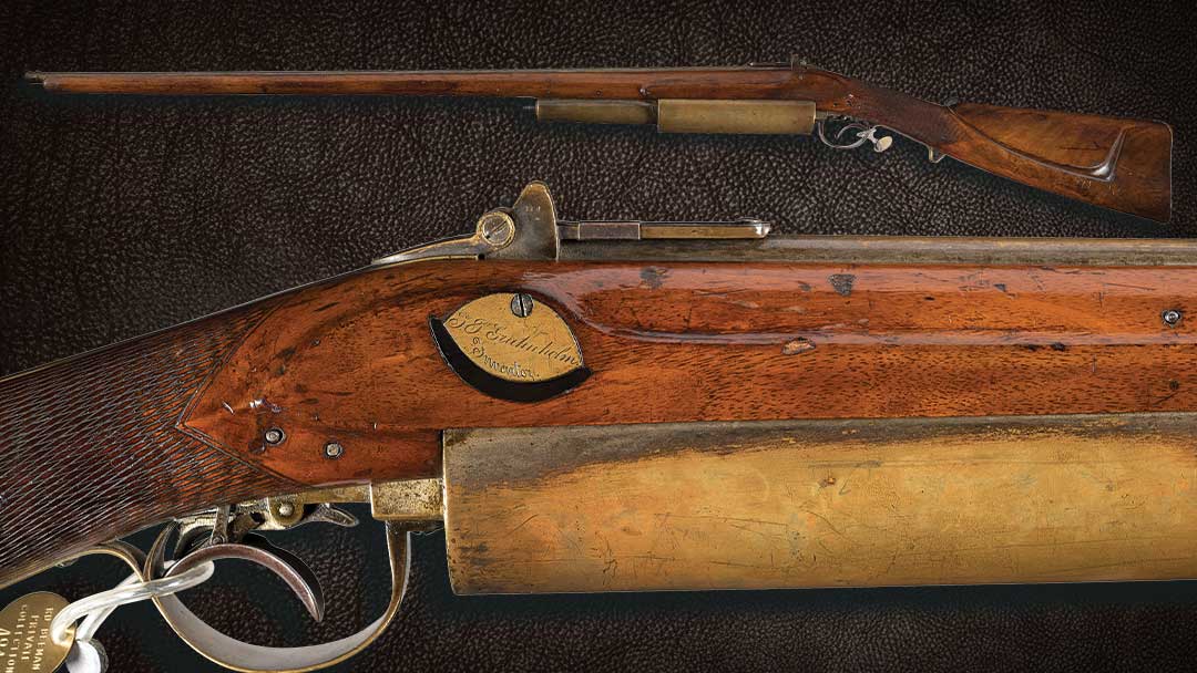 19th-Century-Prototype-Underbarrel-Reservoir-Air-Gun-by-J.T.-Grahnholm-of-Stockhol