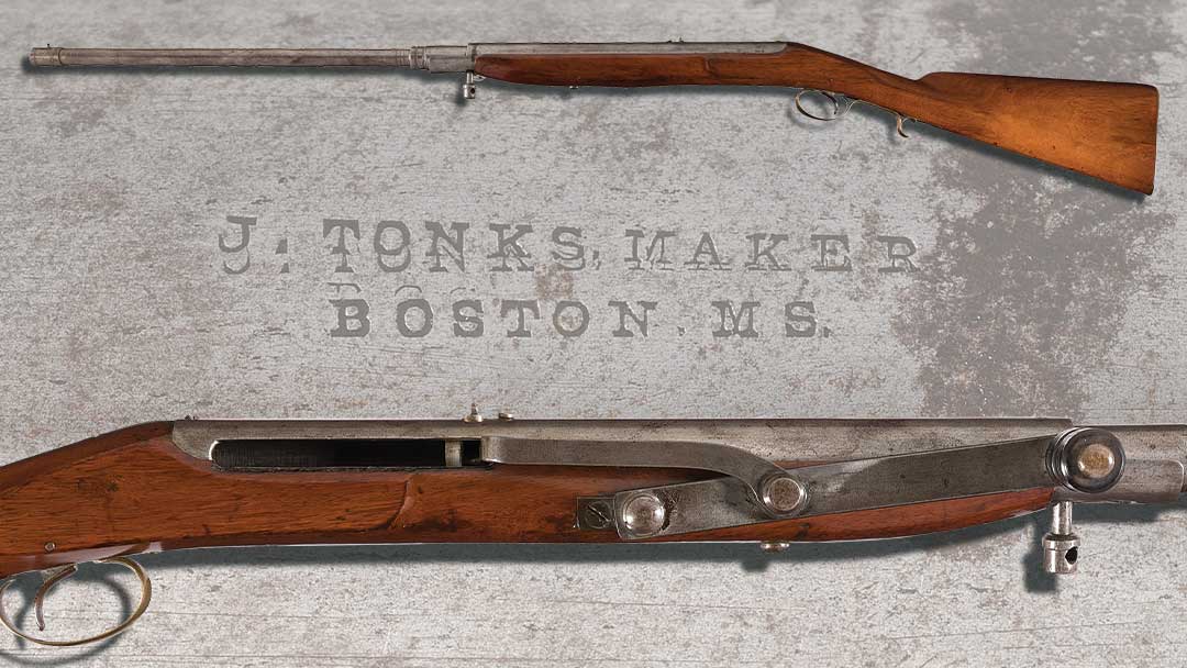19th-Century-Side-Lever-Gallery-Air-Gun-by-Joseph-Tonks-of-Boston