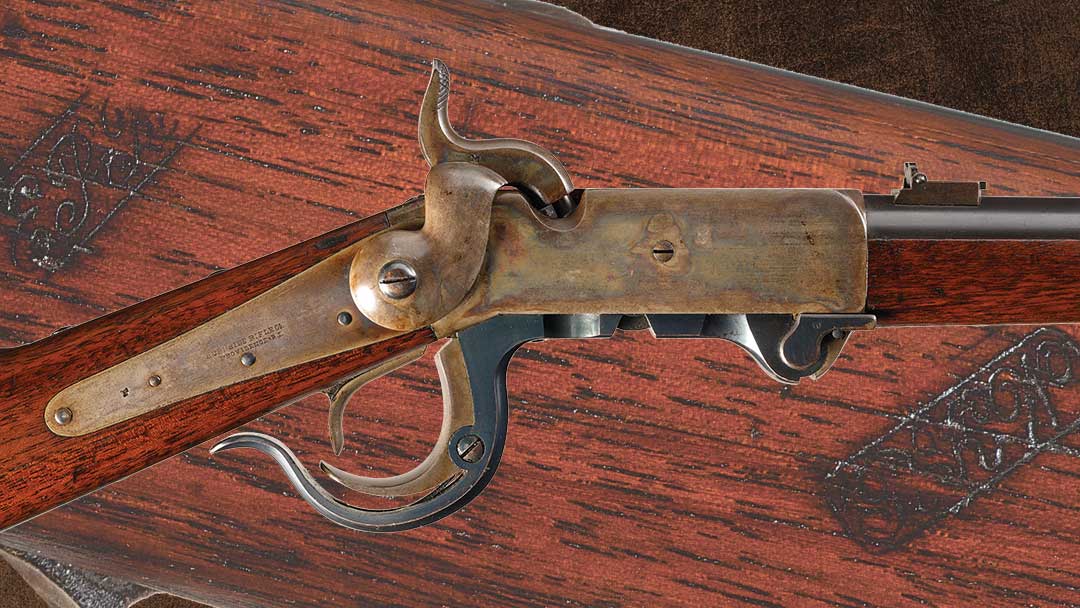 Excellent-Civil-War-Burnside-Fifth-Model-Breech-Loading-Percussion-Saddle-Ring-Carbine