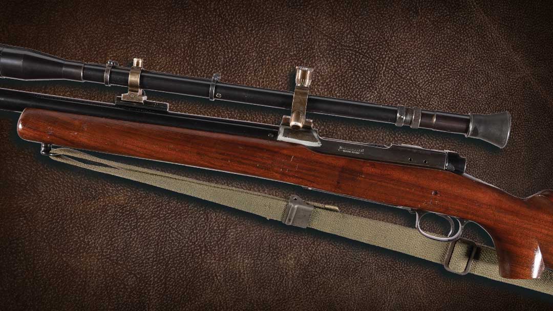 Rare-Documented-U.S.-Property-Marked-Winchester-Model-70-Van-Orden-Sniper-Bolt-Action-Rifle-with-8x-Unertl-U.S.M.C.-Sniper-Scope