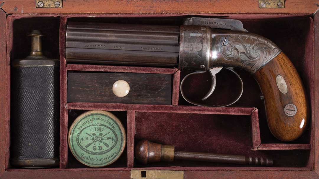 Cased-Allen-and-Thurber-Percussion-Pepperbox