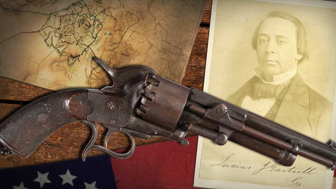 Civil-War-LeMat-Revolver-First-Model