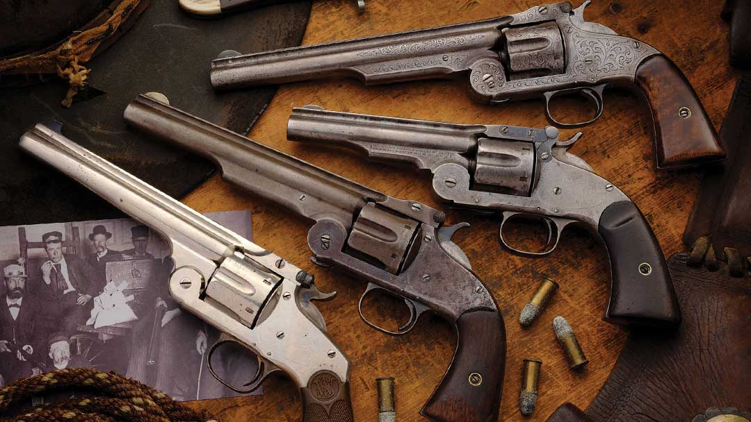 Smith and Wesson large frame top break revolvers
