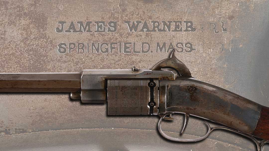 James-warner-grooved-cylinder-open-frame-revolving-rifle