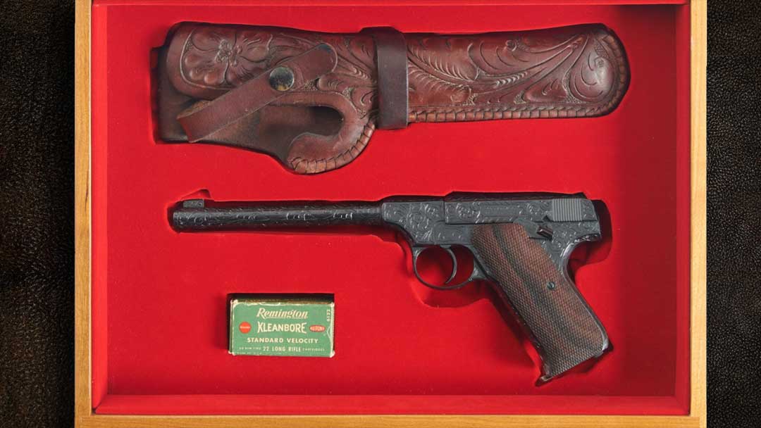 Robert-Valade-Engraved-and-Cased-Colt-Pre-Woodsman-Pistols