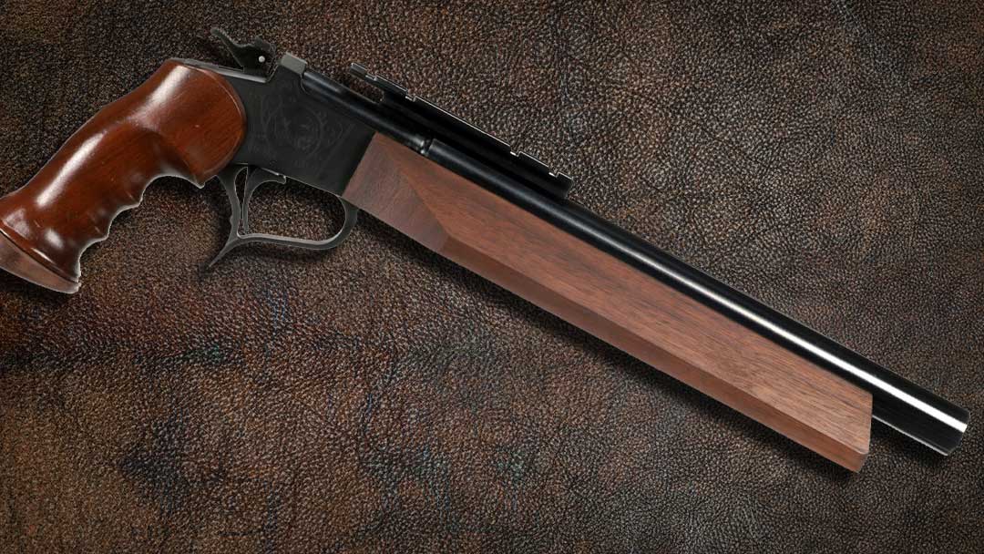 Thompson-Center-Contender-Pistol-with-3-Extra-Barrels