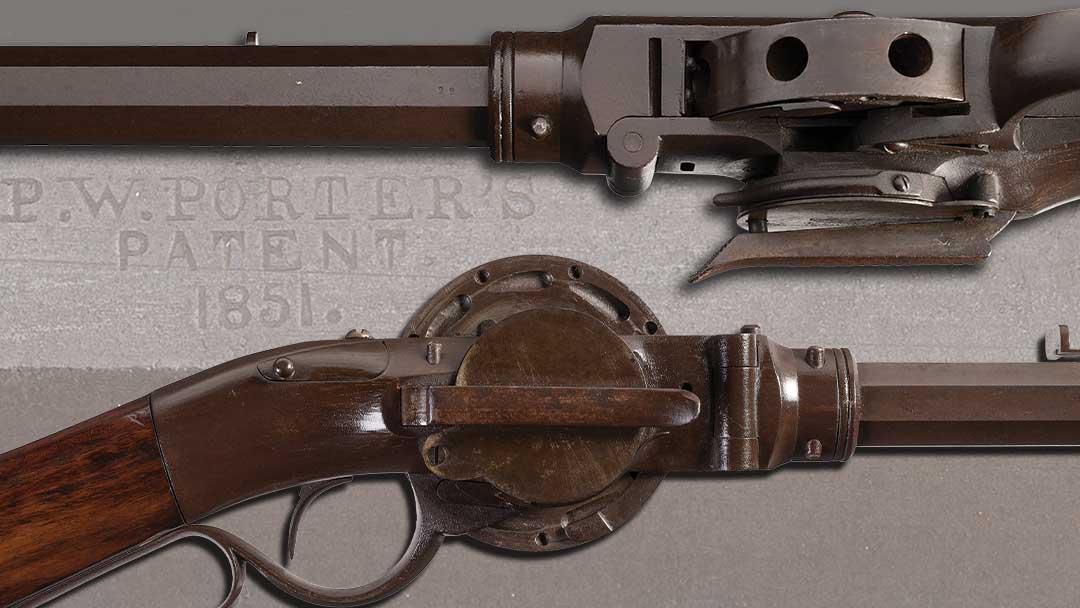 very-scarce-second-type-pw-porter-turret-percussion-rifle