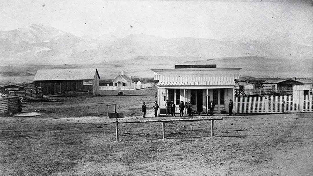 A-group-of-men-in-front-of-a-store-in-Deer-Lodge-Montana-Territory