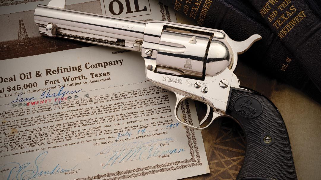 Documented-Texas-Shipped-Nickel-Plated-Pre-War-Colt-Single-Action-Army-Revolver-with-Factory-Letter