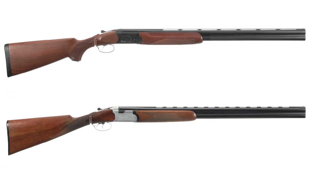 two-beretta-overunder-shotguns